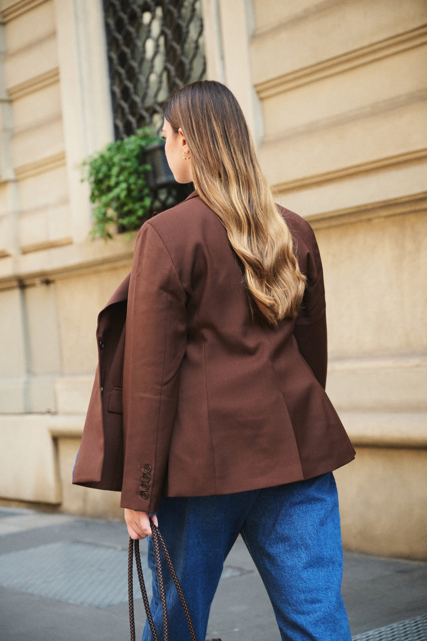 Marzotto Wool Blazer with Cupro Lining Tailored in Italy