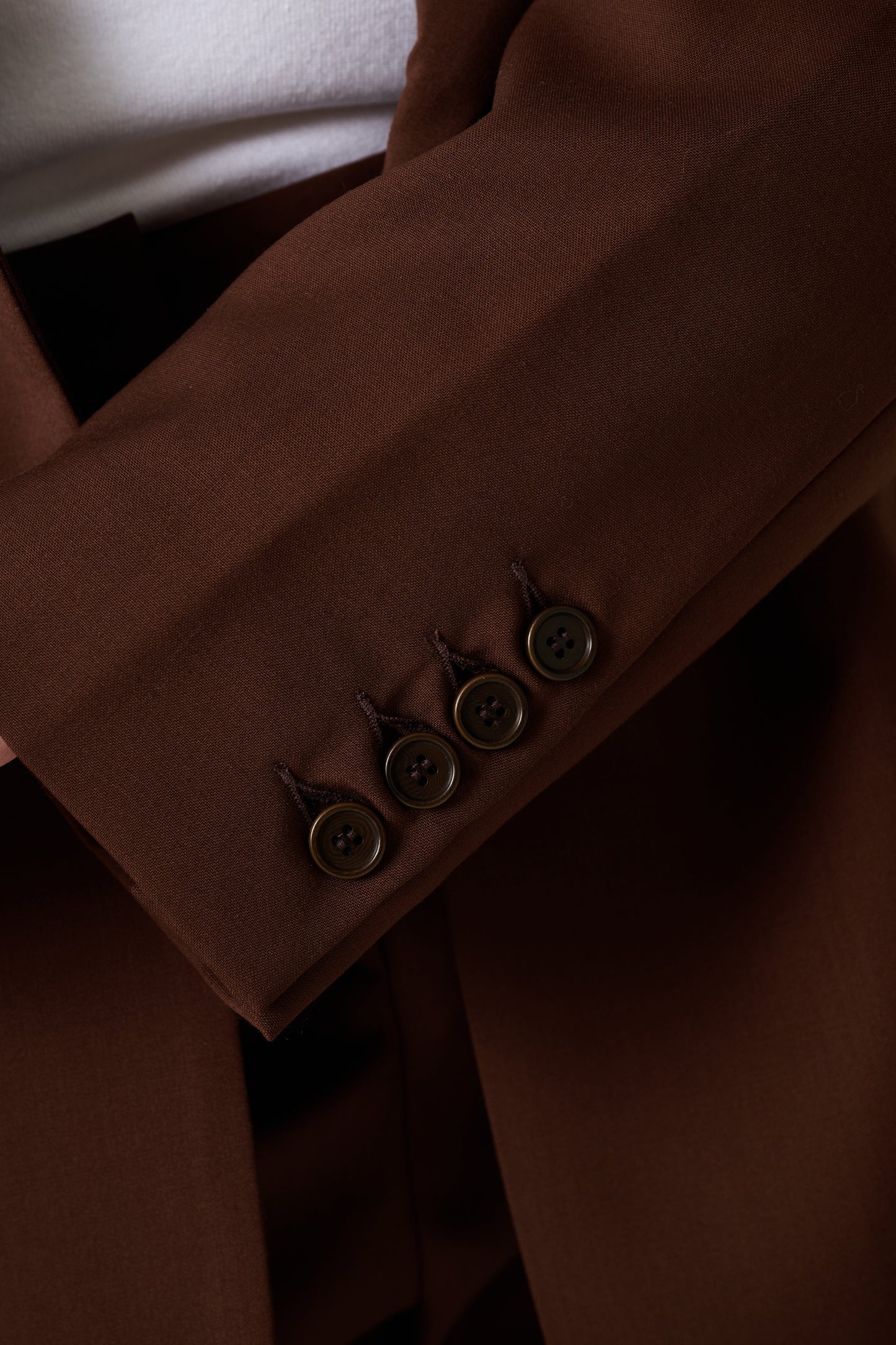 Marzotto Wool Blazer with Cupro Lining Tailored in Italy